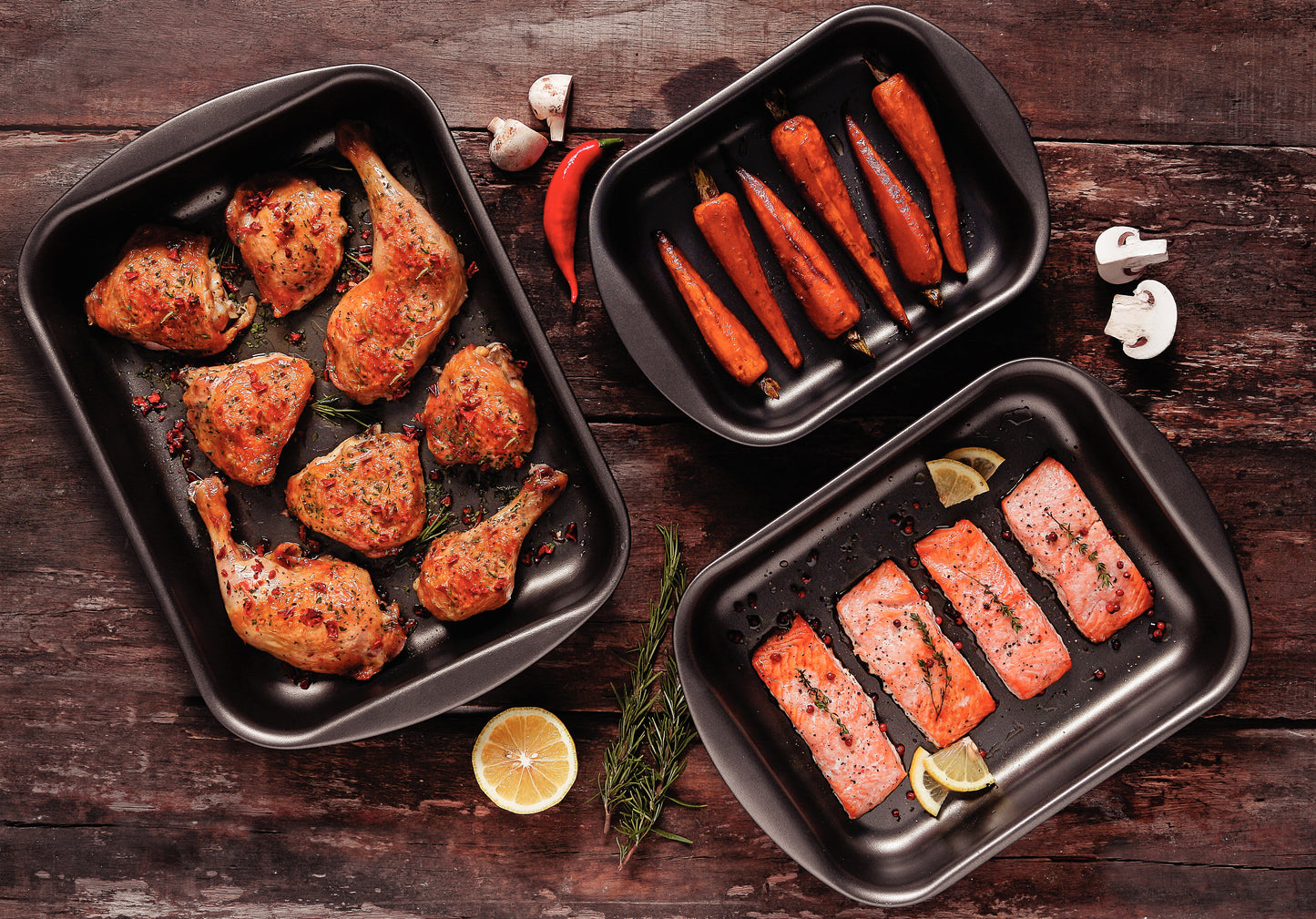 くっつかないグリルパン 大きな28cm